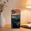 Art E-Edvard M-Munch Paintings  Phone Case For iPhone 17,16,15,14,13,12,11 Plus,Pro Max,XS,Soft Silicone Black Cover