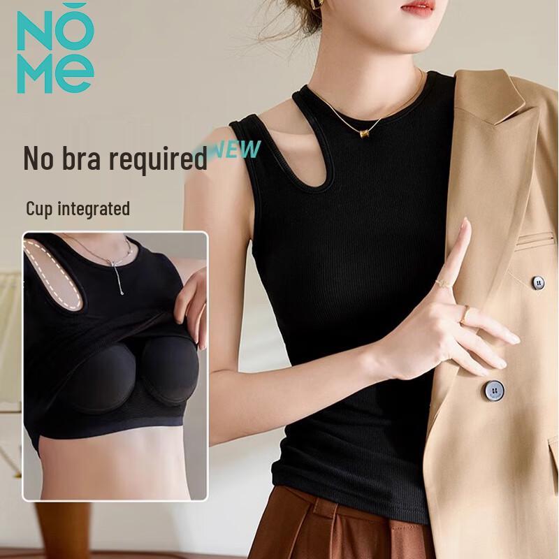 

Женский асимметричный топ-майка NOMe L