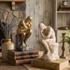 Nordic Sandstone Thinker Creative Ornaments Hot Selling Simple Home Furnishings Study Room Vintage Decorations Commercial Gifts
