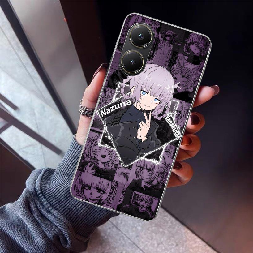 Nazuna Nanakusa Anime Phone Case For Xiaomi Poco X7 X6 X5 Pro F7 Ultra Redmi 15C 15 13 13C 12 12C 10 10A 10C 9 9A 9C 9T Shell Po