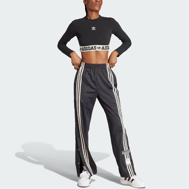 Adidas Originals Neutral Court Graphic Tee Women Tops Black IS5266