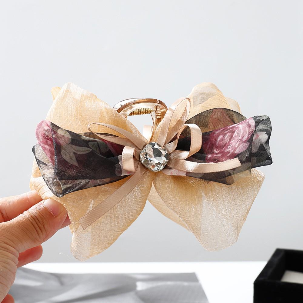 Elegant Retro Butterfly Updo Hair Clip - 2026 Floral Hair Accessory for Women