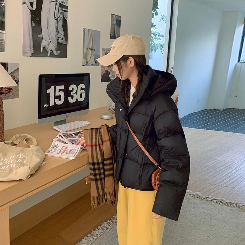 Autumn Winter Thicken Warm Parka Women Casual Sweety Solid Color Big Pocket Loose Long Hooded Coat Jackets Outwear
