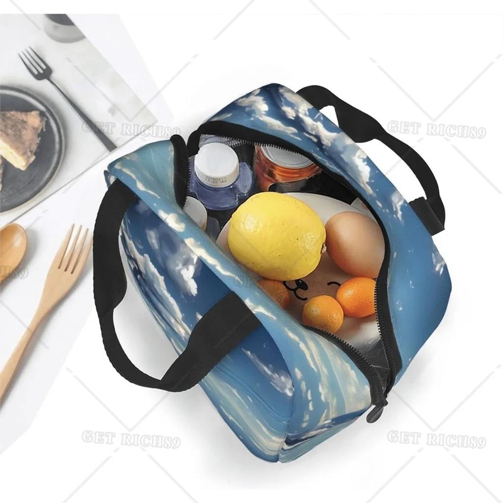 Himmel und Wolken Multifunktionale Isolierte Lunchtasche Wasserdichtes Design für Arbeit Outdoor-Aktivitäten Lang anhaltende Isolierung