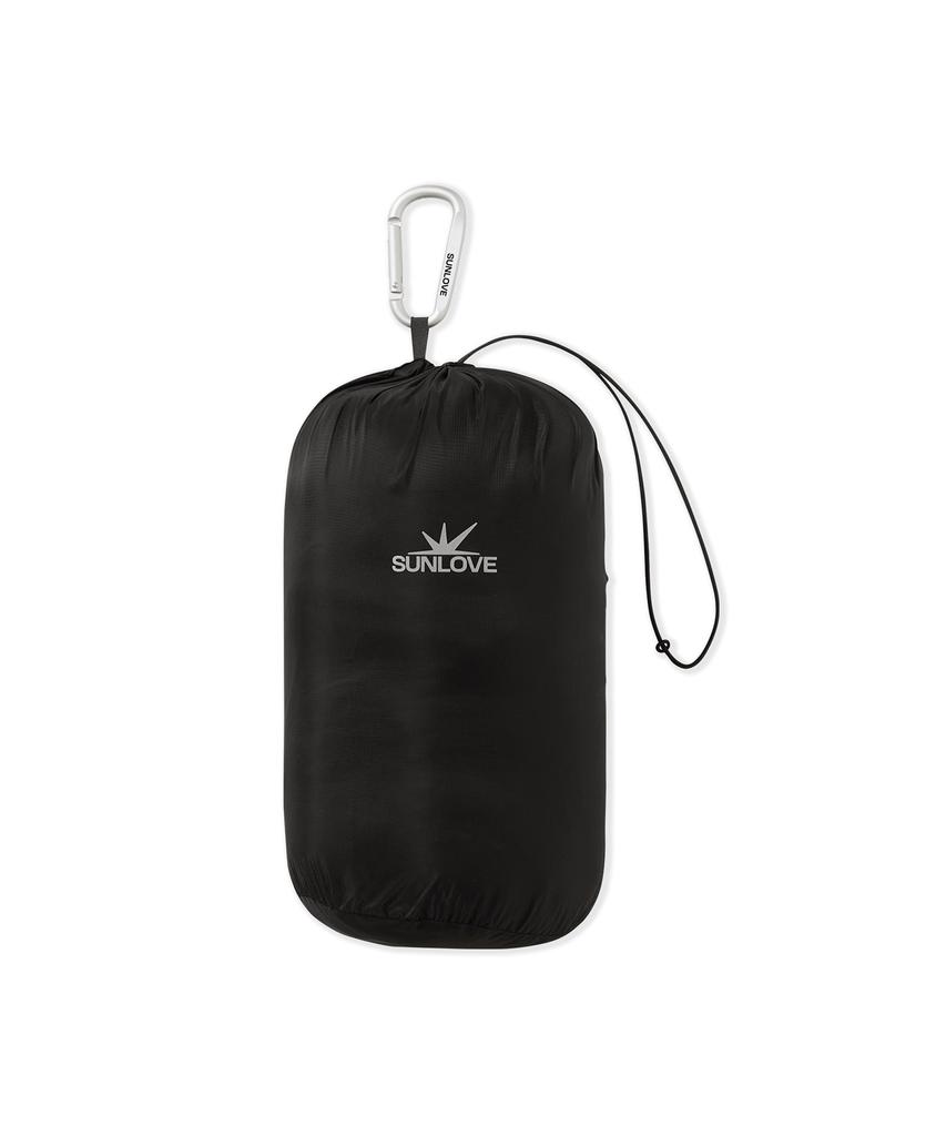 Sunlovetour Hooded Fly Light Down Jacket Charcoal