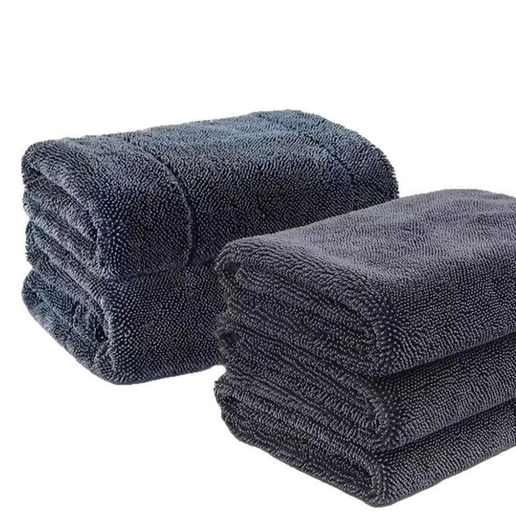 Super Absorbent Microfiber Towel Double Layered Washing Towel Scratch Frees Car Cloth High Water Absorption for Car