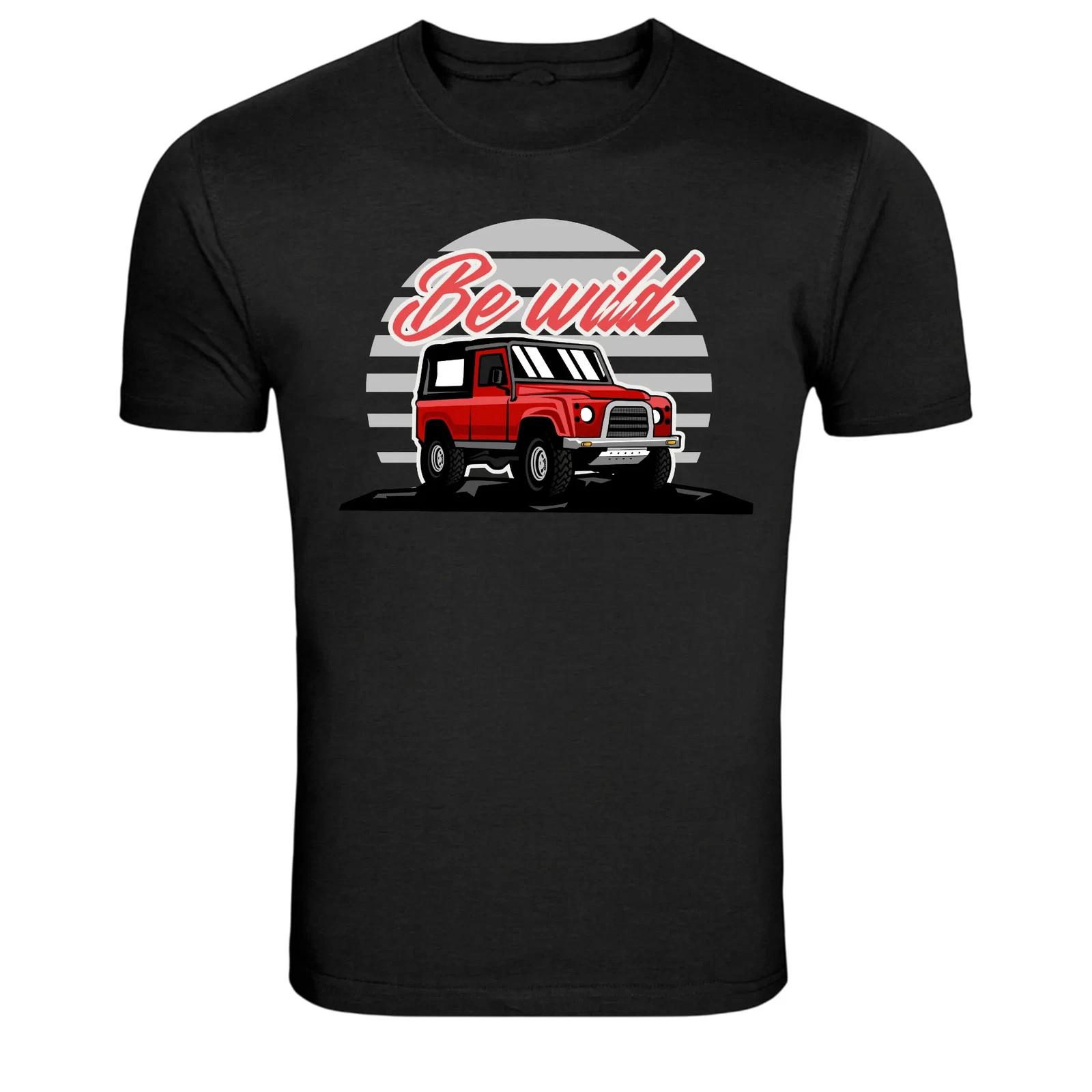 Be Wild Off Road 4x4 Adventure Graphic T Shirt 4XL