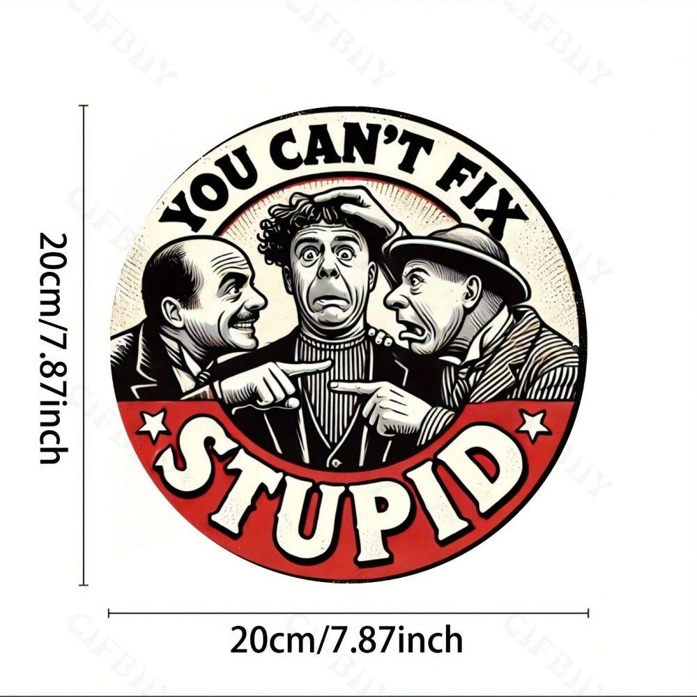 Metal Tin Sign Retro Home Wall Art Decoration 20x20cm