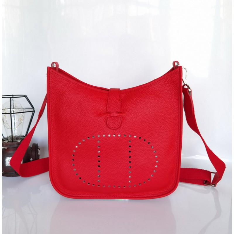 2026 Womens Mini Crossbody Bag Genuine Leather Bucket With Cutout Detail Soft Structured Shoulder