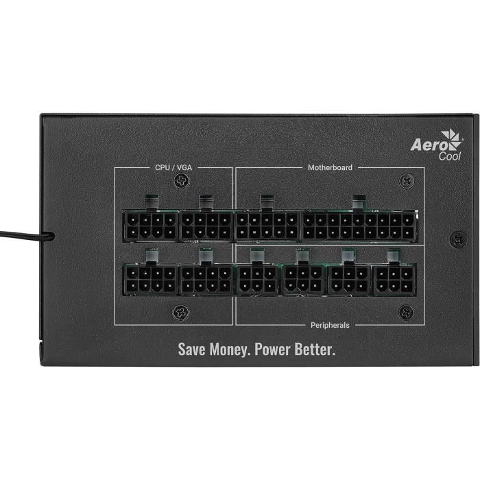 Bloc d'alimentation - aerocool - mirage gold - 650 w - 80 plus gold - condensateurs japonais