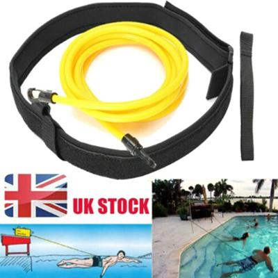 Resistencia Ajustable Para Entrenamiento De Natación, Correa De Seguridad Para Natación, Banda De Cuerda Elástica, 3/4m