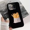 Lustige Pommes Frites Muster Handyhülle Für iPhone 17 16 Pro 15 14 13 12 11 Pro Max X XR XS Max 7 8 Plus 16E 17Air Cartoon Hülle