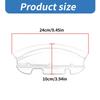 Motorcycle Front Fork Winddeflector Cover Decorative Guard Easy Installation Fit for Modification Dustproof Waterproof