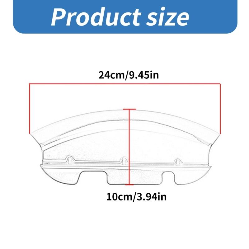 Motorcycle Front Fork Winddeflector Cover Decorative Guard Easy Installation Fit for Modification Dustproof Waterproof