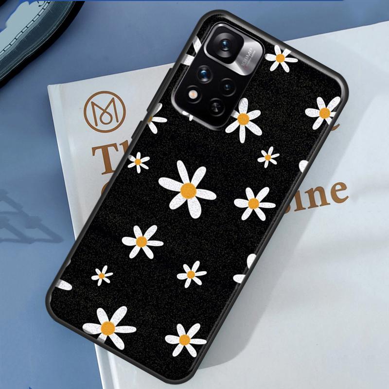 Daisy Flower Case For Xiaomi Redmi Note 14 13 11 9 10 12 Pro 9S 10S 11S 12S Redmi 10C 12C 13C 14C Cover