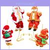 Bezaubernde Weihnachtsmann Elektrische Spielzeugpuppe Mit Kletterfunktionen Und Festlicher Musik