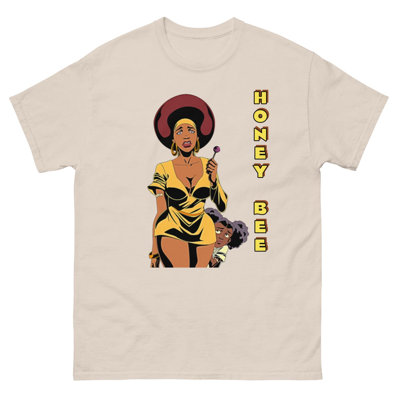 Футболка с изображением пчелы Honey Bee Black Dynamite, Персонаж Adult Swim, Унисекс футболка Black Dynamite S