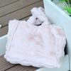 Autumn large-capacity plush bag new women's bag fashionable high-value shoulder bag tote bag for women