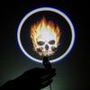 3D LED Logo Light Logo Laser Projector Tail Lighting Motorcycle Spotlight Ghost Rider Flaming Skull Fog Lamp