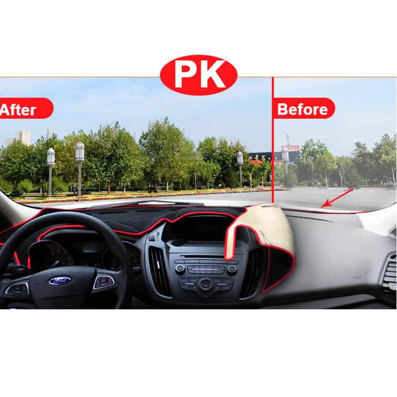 For Ford Kuga 2 MK2 Escape 2013 2014 2015 2016 2017 2018  Car Dashboard Cover Dash Mat Sun Shade Non-slip Pad Accessories