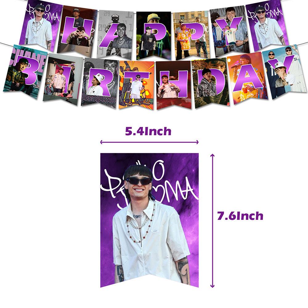 32pcs Peso Pluma Party Supplies Included a Banner, Cake Toppers, Balloons