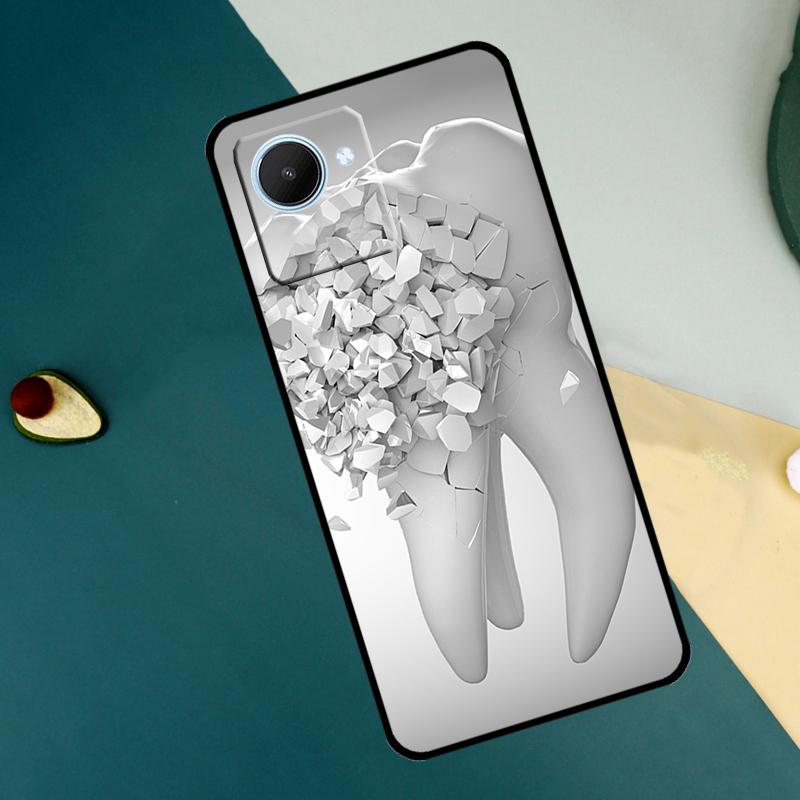 The Dentist Tooth For Realme C67 C53 C55 C75 C71 C61 C33 C63 C51 C65 11 12 13 14 15 Pro Plus GT6 GT7 Pro Case