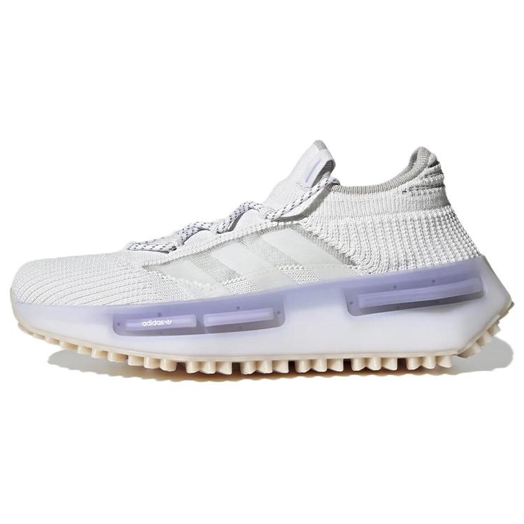 adidas NMD_S1 'White Light Purple' (Unisex) Cloud White / Cloud White / Light Purple Casual Shoes HP5522
