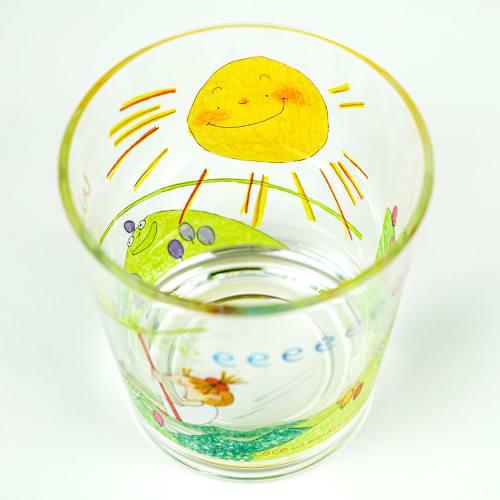 Coco-chan Greeting Life Plastic Cup, Leisure, RYL-1081, Clear