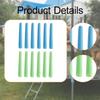 12 .75&quot; Portable Trampoline Pole Replacement Foam Covers for Protecting Tubes And Jumping Beds,