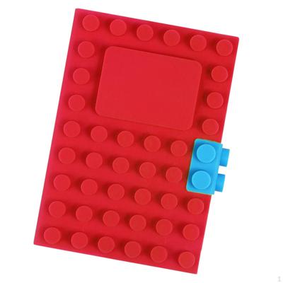 A6 Notebook Creative Building Block Design Interesting Unique Easy To Carry Refillable for