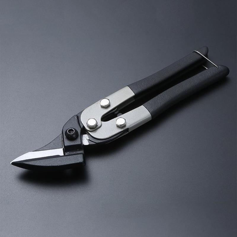 Cutting Tools, Shear Cutter Cuts 45°Metal Sheet Shearing Stainless Steel Scissor Continuously Metal Shears Soft Grip