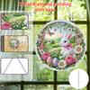 Diamond Painting Home Decor Diamond Painting Hanging Pendant 5D DIY Diamond Painting Dots Pendant for Garden Window Decor