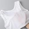 Breathable Womens Chest Binder Stretch Sportswear Top Flat Breast Corset Tank Shaping Les Buckle Crop