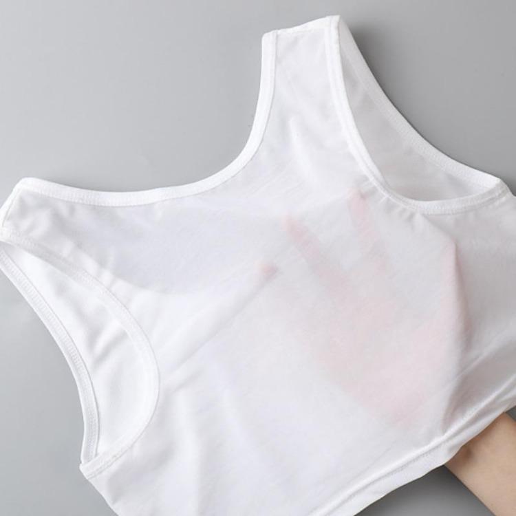 Breathable Womens Chest Binder Stretch Sportswear Top Flat Breast Corset Tank Shaping Les Buckle Crop