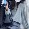 IELGY Macaron Lychee Pattern Bucket Bag Casual All-Match Hand-Carrying Vegetable Basket Shoulder Messen