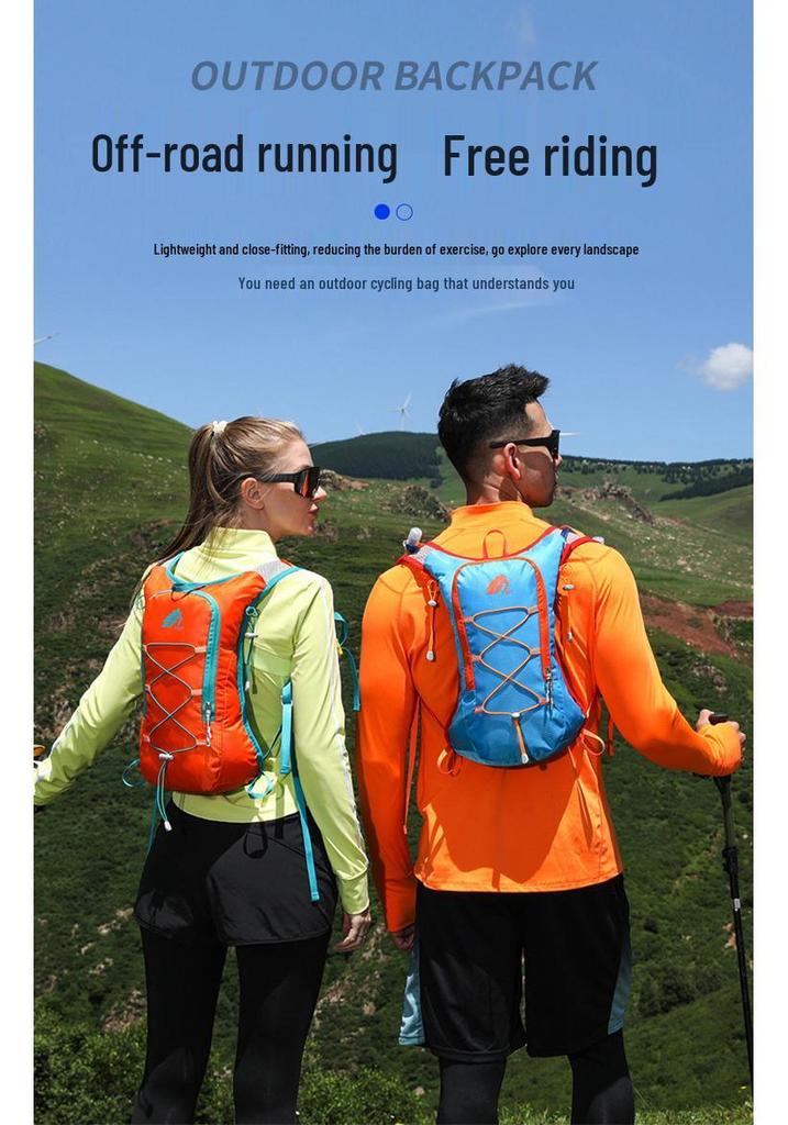 Hydration Backpack for Outdoor Cycling, Hiking, Marathon, and Off-Road Adventures