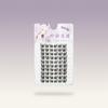 C Curl Black False Eyelashes Natural Volume Fiber Lashes for Party Wedding Daily Makeup