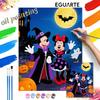 Halloween Digital Oil Painting Art Kit Handmade Diy Home Decorations