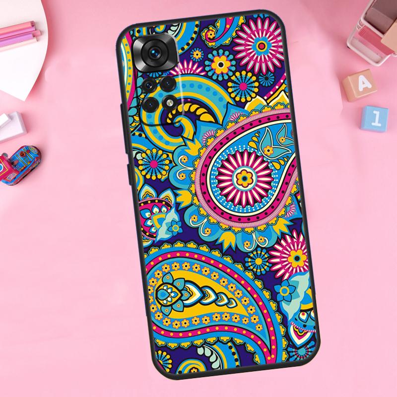 Paisley Pattern For Xiaomi Redmi Note 14 13 10 11 12 15 Pro Plus Phone Case For Redmi 15C 13C 12C 10C 14C 15