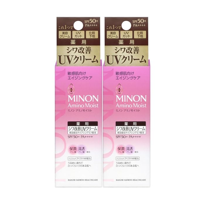 

Дневной крем Minon Amino Moist Aging Care UV 30 г Солнцезащитный крем [для чувствительной кожи] Набор из 2 предметов, квазилекарство, основа, макияж,