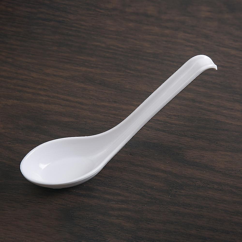 Soup Spoons,15pcs Japanese Style Spoons Creative Rice Spoons Chinese Asian Soup Spoons With Long Ha-hao