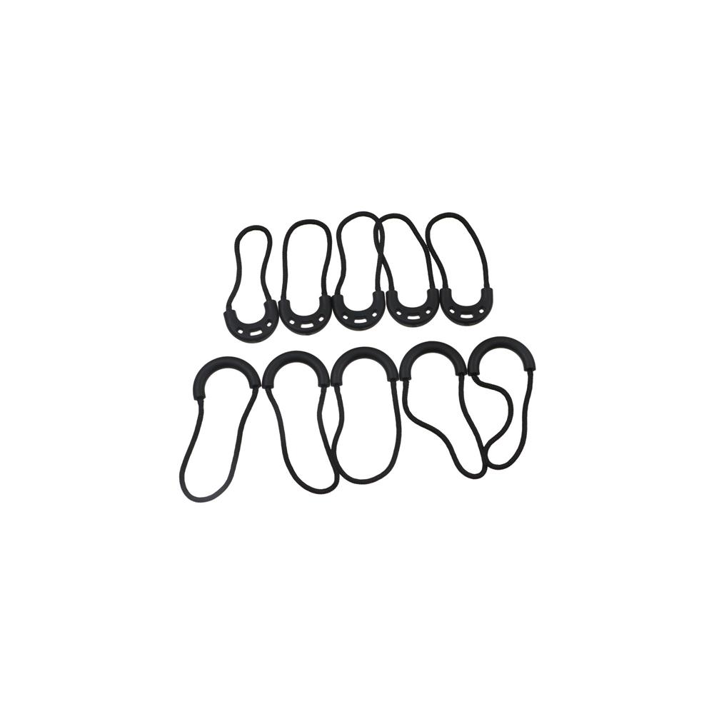 Bags Anti-theft Zip Puller Bags Clip Buckle DIY Clothing Zipper Ropes Zipper Longer Tail Zipper Pulls Cord EDC Zipper Rope