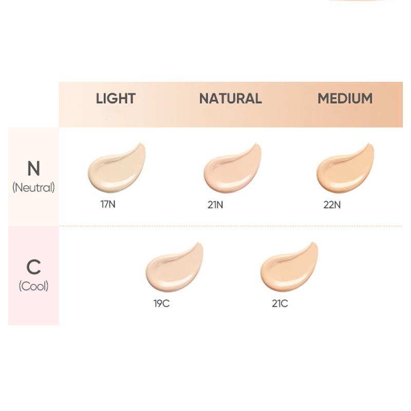 [BANILA CO] Covericious Ultimate White Cushion Air with Refill SPF 50+ PA++++ 14g*2EA