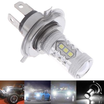1Pc H4 9003 Fog Light LED Headlight 80W Hi/Lo 90W Beam Driving DRL Lamp White