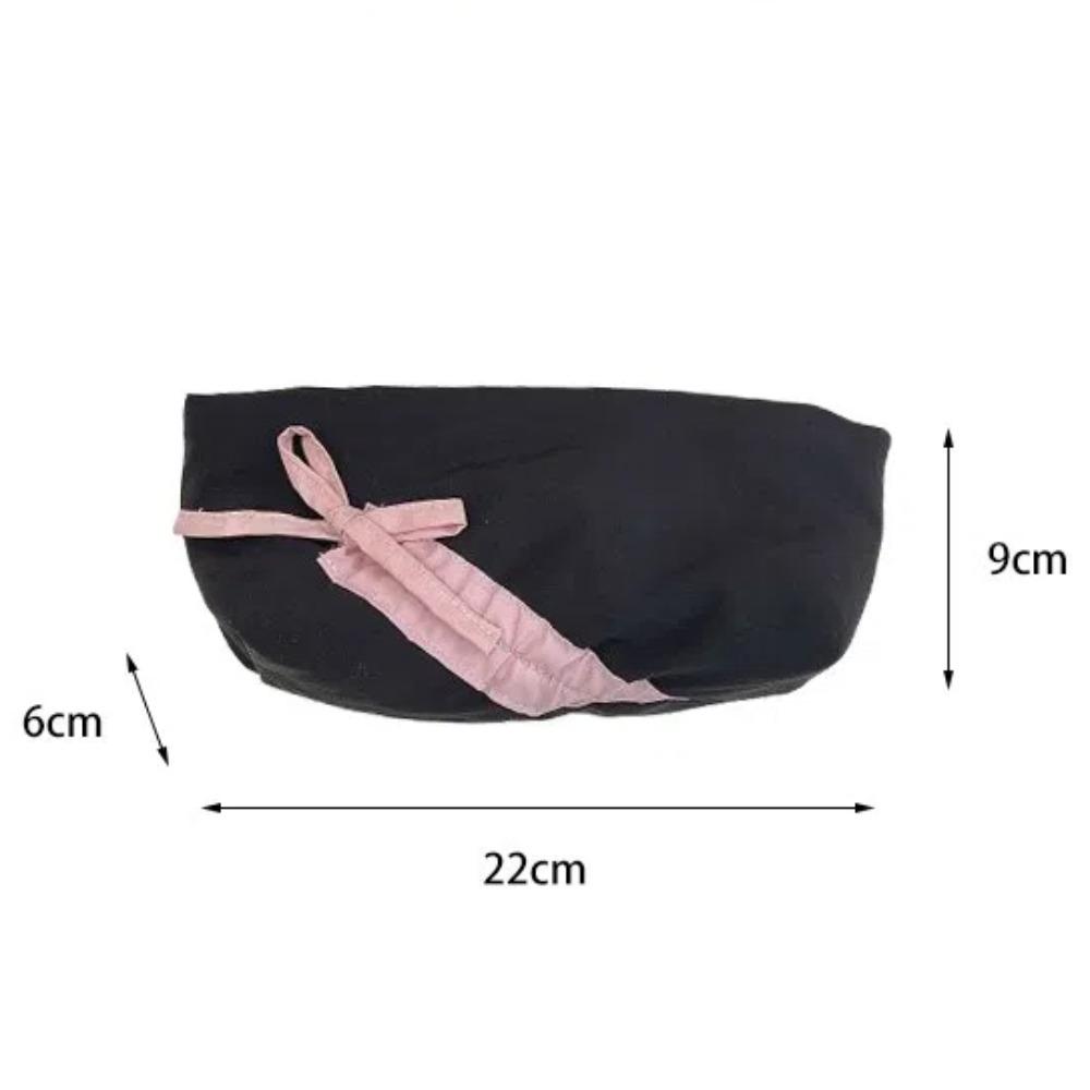 Large Capacity Bowknot Pencil Case Zipper Students Stationery Pouch New Makeup Bag  Women