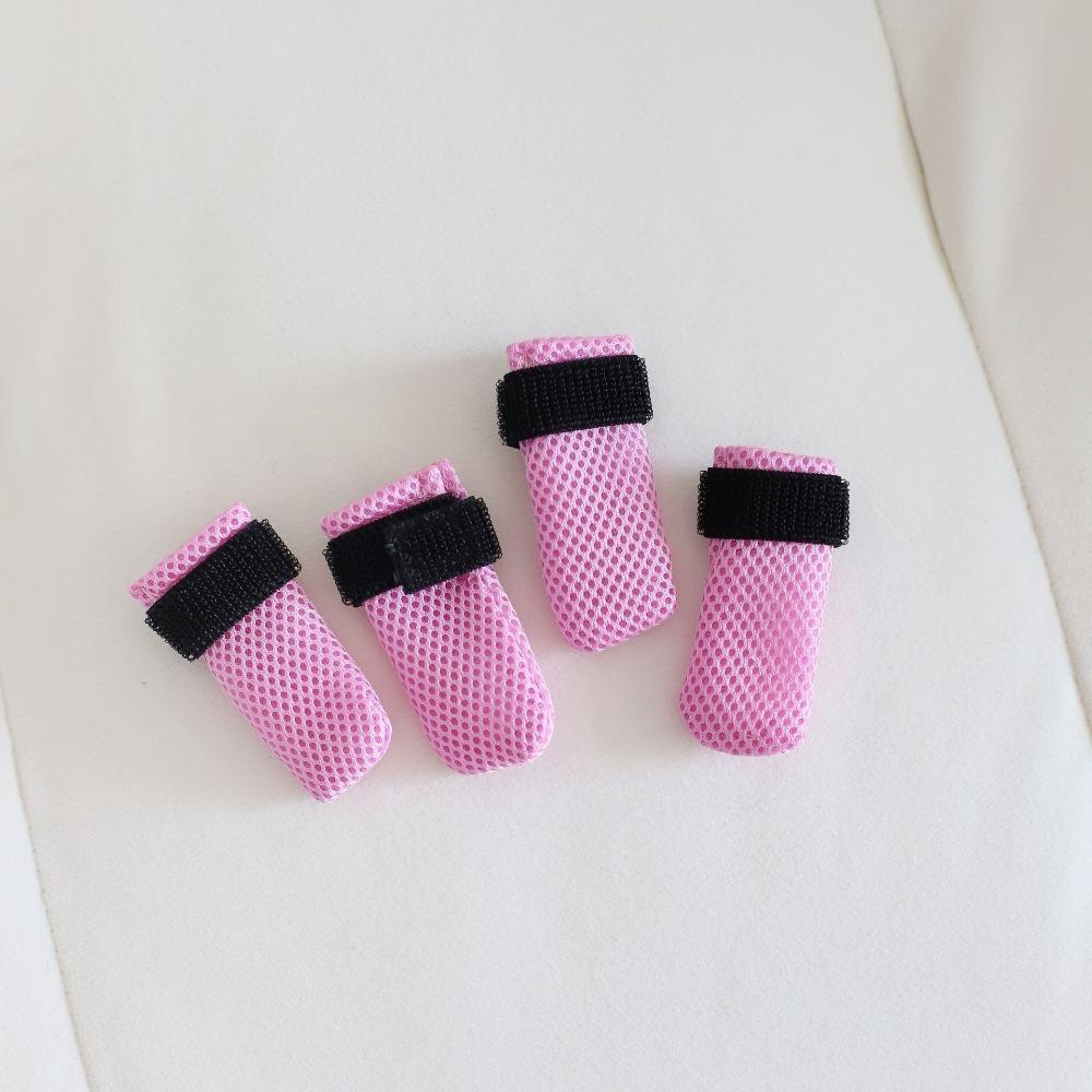 Mesh Cat Anti Scratch Cover Anti-Slip Cat Breathable Shoes Dog Socks  for Cats and Dogs