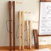 Cornice magnetica per poster in legno di teak, porta foto migliorato, per gestire stampe su tela, opere d'arte arrotolabili