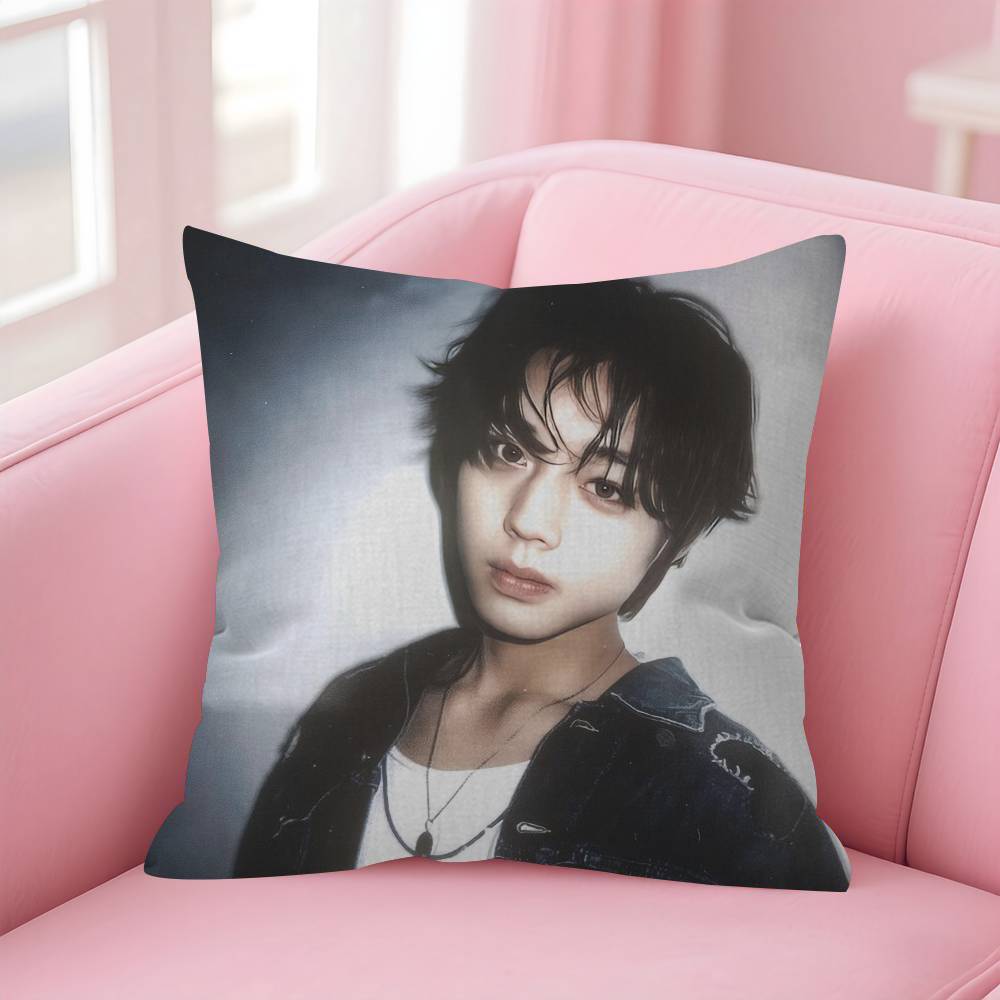 WWeak HHero PPark JJihoon   Personalized Pillow Cover Kids Bedroom Wild Party Decor Pillowcase kid Birthday shower Gift