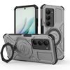 KEYSION Shockproof Magnetic Case for Xiaomi POCO M8s 5G Upright Live Metal Ring Stand Phone Back Cover for POCO M8s 5G