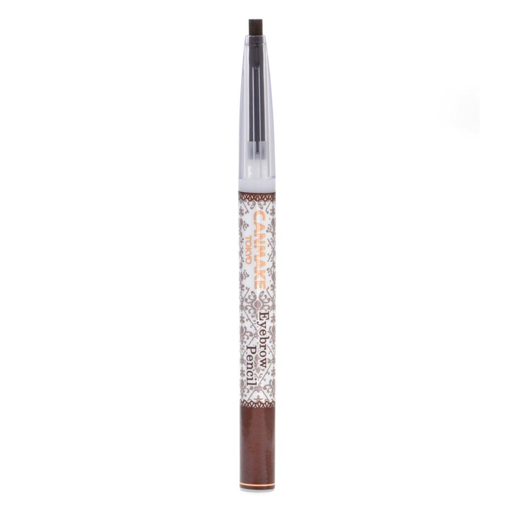 Canmake Eyebrow Pencil 01 Charcoal Brown 0.3g